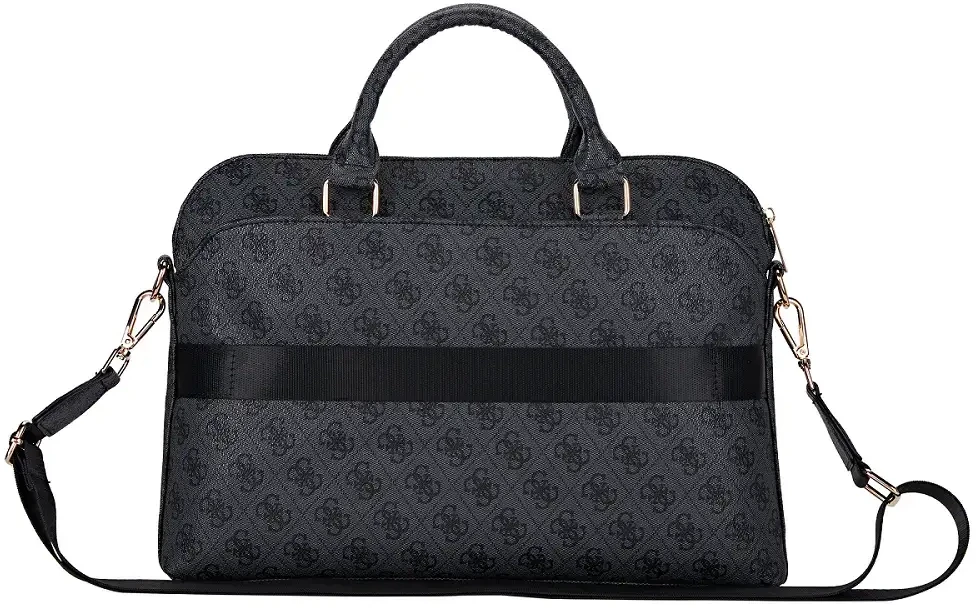 Guess PU 4G Triangle Logo Computer Bag 15/16" juodos spalvos