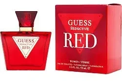 Guess Seductive Raudona EDT tualetinis vanduo moterims, 75 ml