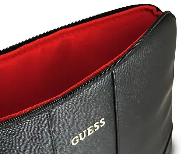 Guess Sleeve GUCS13TBK 13" juodas/juodas Saffiano