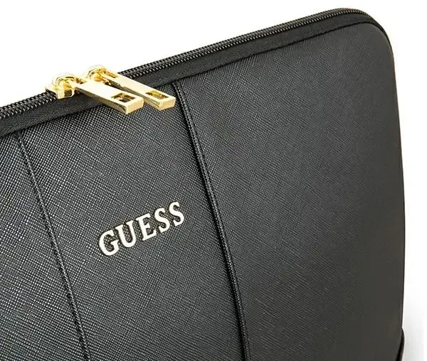 Guess Sleeve GUCS13TBK 13" juodas/juodas Saffiano