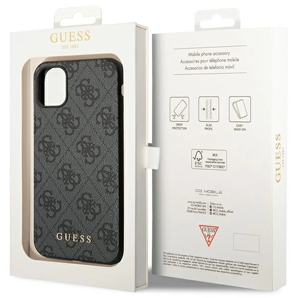 Guess Apple iPhone 11 GUHCN61G4GG dėklas telefonui