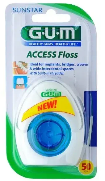 Gum® implantų siūlas 50 siūlų X 30 cm