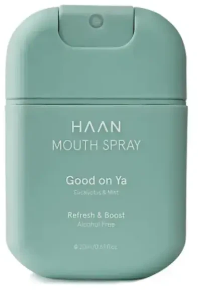 haan Mouth Purškiklis, Eucalyptus & Mint, Fresh Breath, 20 ml Unisex