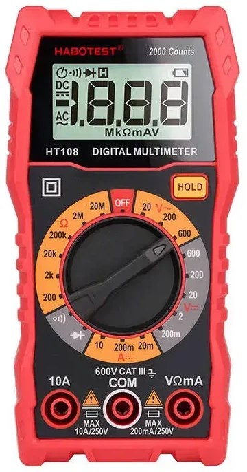 Habotest HT108L universalus skaitmeninis multimetras