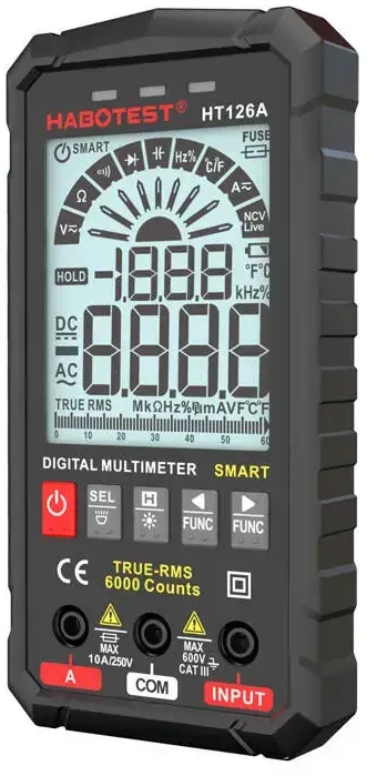 Habotest HT126A Skaitmeninis universalus multimetras
