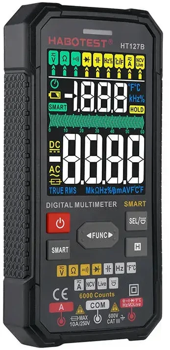 Habotest HT127B universalus skaitmeninis multimetras