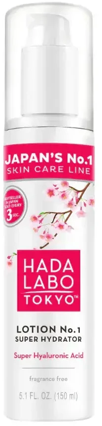 Hada Labo Tokyo N°1 drėkinamasis veido losjonas su hialurono rūgštimi, 150 ml