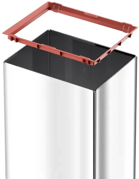 Hailo Šiukšliadėžė Big-Box Swing, nerūdijantis plienas, 35l, L dydžio