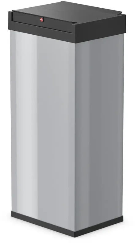 Hailo Šiukšliadėžė Big-Box Swing, sidabrinės spalvos, 52l, XL dydžio