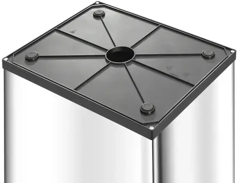 Hailo HAILO šiukšlių konteineris Big-Box Swing XL / 52L / nerūdijantis plienas 030860211