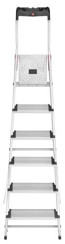 Hailo Buitinės kopėčios ComfortLine, 6 pakopos