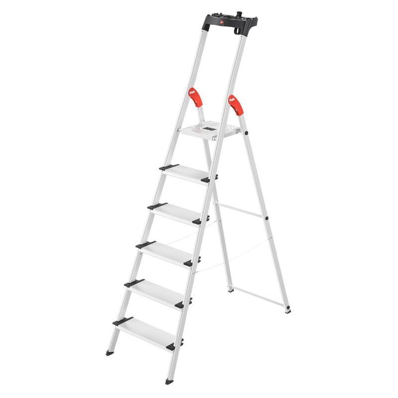 Hailo Buitinės kopėčios ComfortLine, 6 pakopos