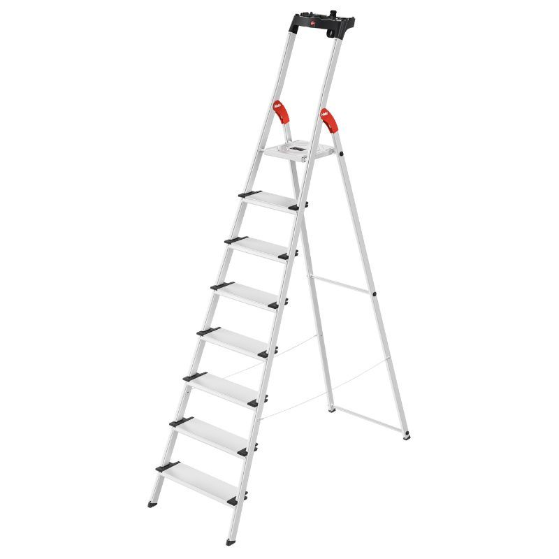 HAILO Kapnes majsaimniecibas L80 ComfortLine / aluminija / 8 pakapieni 038040807