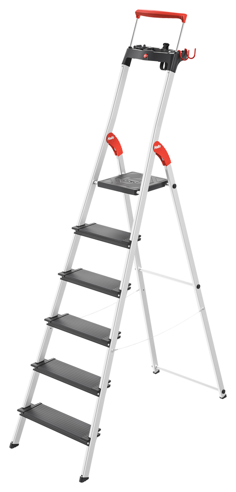 Hailo HAILO Kapnes majsaimniecibas L100 TopLine / aluminija / 6 pakapieni