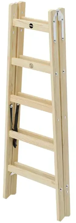 Hailo dvipusės kopėčios H40 StandardLine / medinės / 2x5 laipteliai