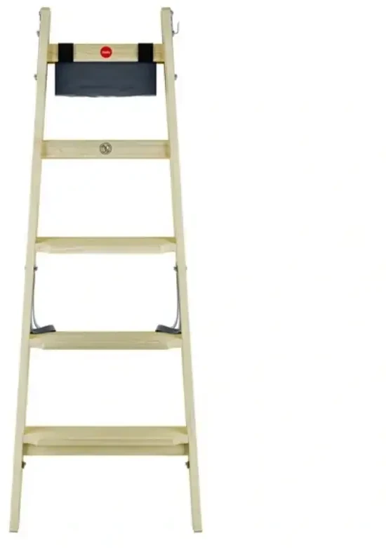 Hailo dvipusės kopėčios H77 ComfortLine / medinės / 2x5 laipteliai