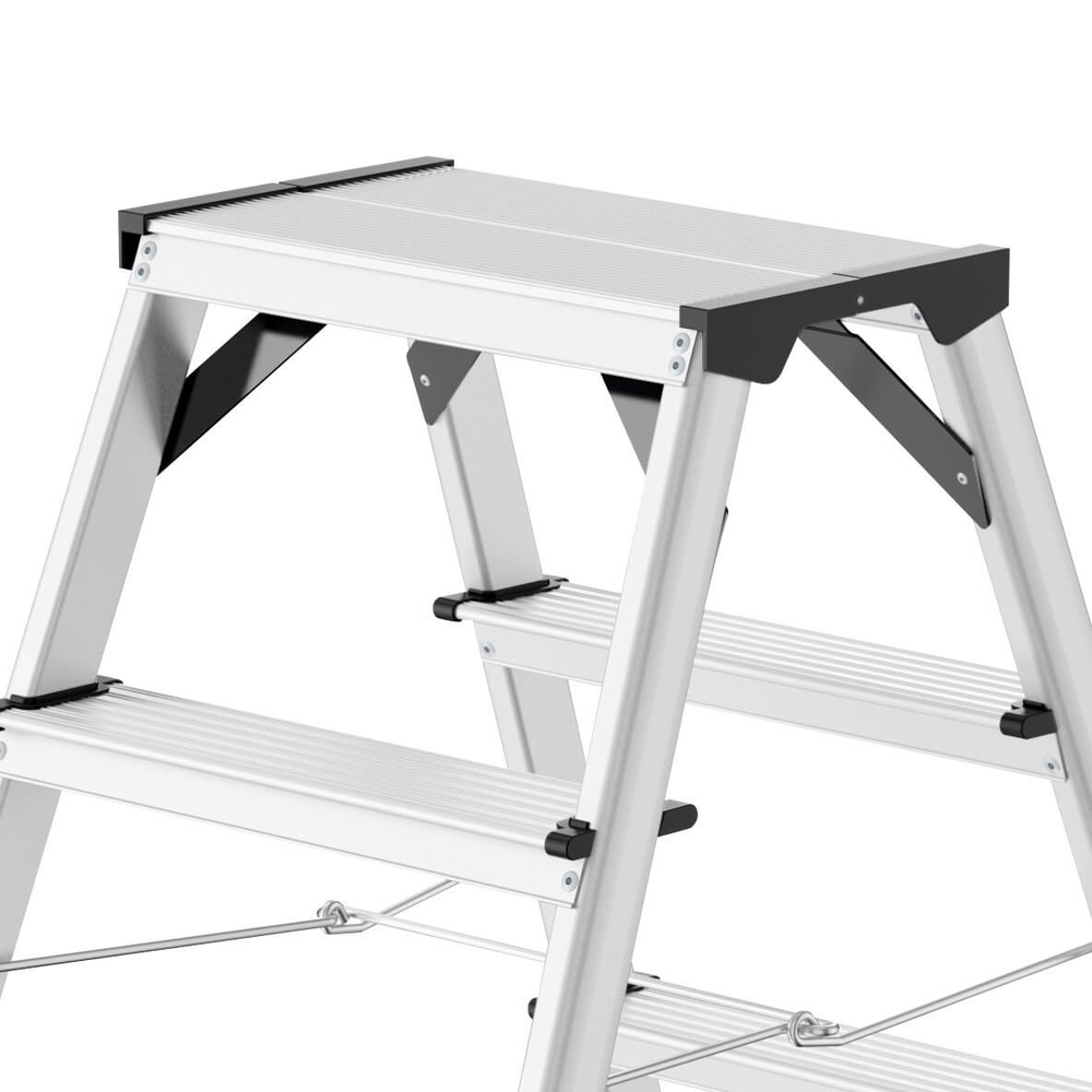 Hailo D60 StandardLine 2x7 laiptelių dvipusės kopėčios