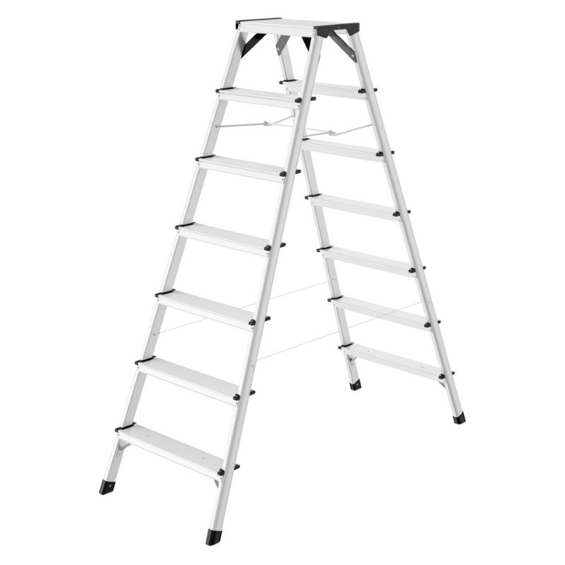 Hailo D60 StandardLine 2x7 laiptelių dvipusės kopėčios