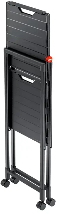 Hailo Folding shelf on wheels Quickboard / juodas