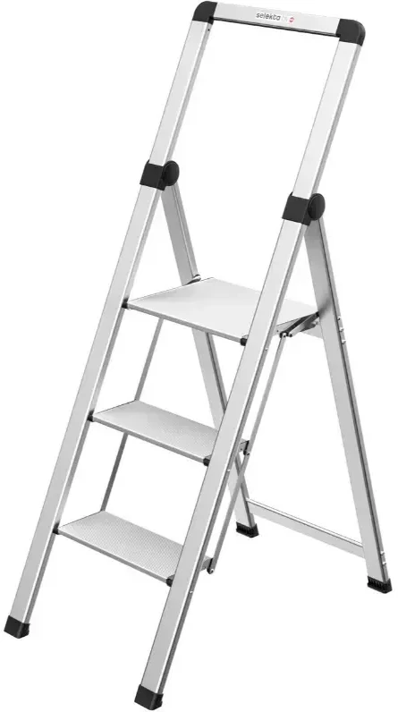 Hailo DK40 BasicLine Design 3-Step Ladder