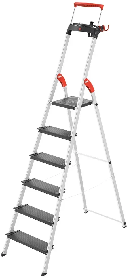 Hailo HAILO Kapnes majsaimniecibas L100 TopLine / aluminija / 6 pakapieni