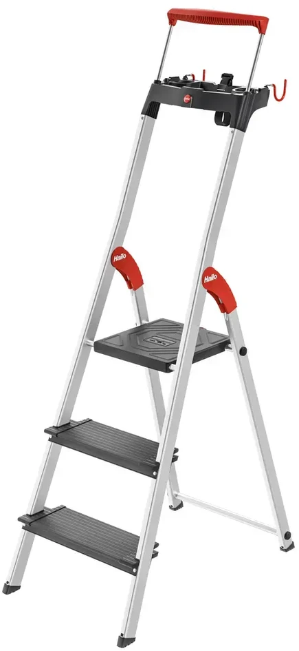Krepšys skalbiniams Hailo HAILO Household bins L100 TopLine / aluminum / 3 tiers 038050307