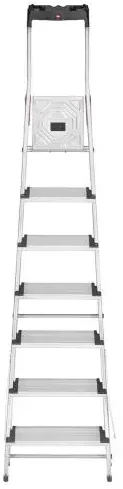 Hailo Kapnes majsaimniecibas L80 ComfortLine / aluminija / 7 pakapieni