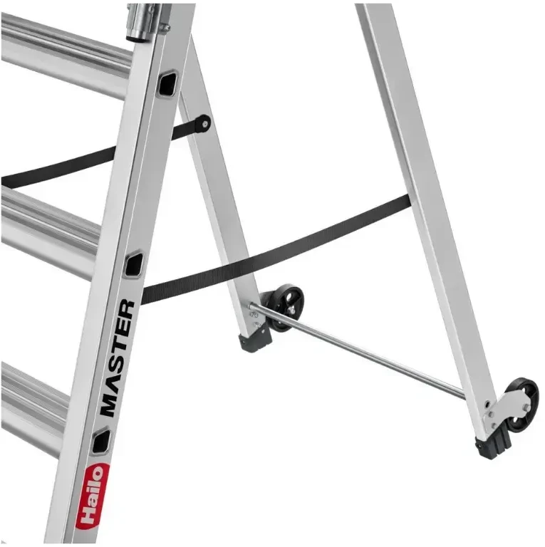 Hailo Ladder mobile platforms Master P80 / aluminum / 5 steps