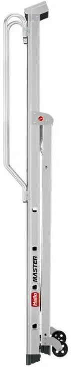 Hailo Ladder mobile platforms Master P80 / aluminum / 5 steps