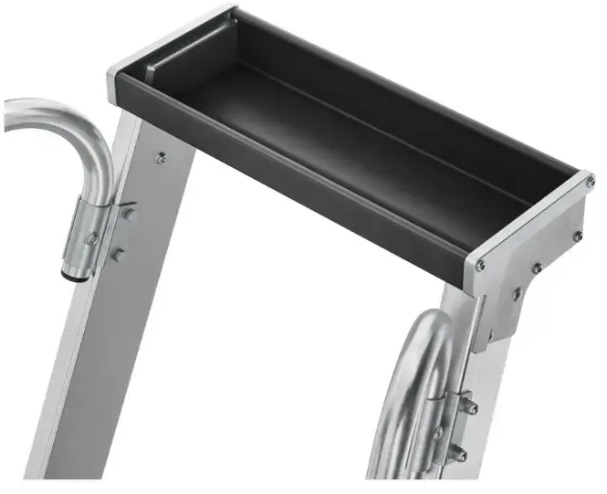 Hailo Ladder mobile platforms Master P80 / aluminum / 5 steps