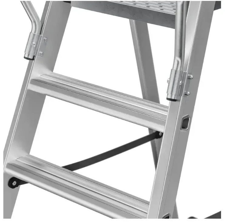 Hailo Ladder mobile platforms Master P80 / aluminum / 7 steps