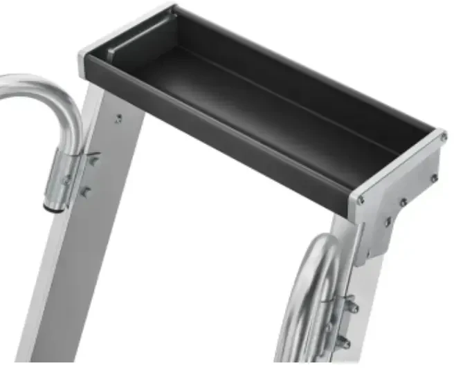 Hailo Ladder mobile platforms Master P80 / aluminum / 7 steps
