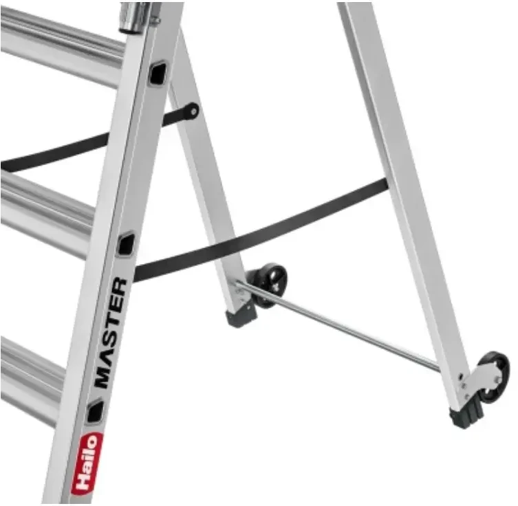 Hailo Ladder mobile platforms Master P80 / aluminum / 7 steps