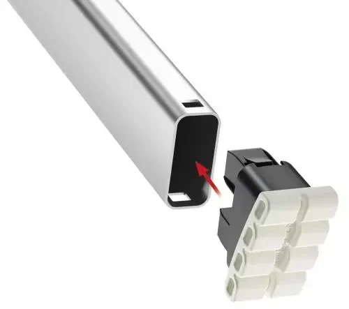 Hailo Hailo Rinkinys nóżek do drabiny EasyClix Living, dydis L, 9947-001