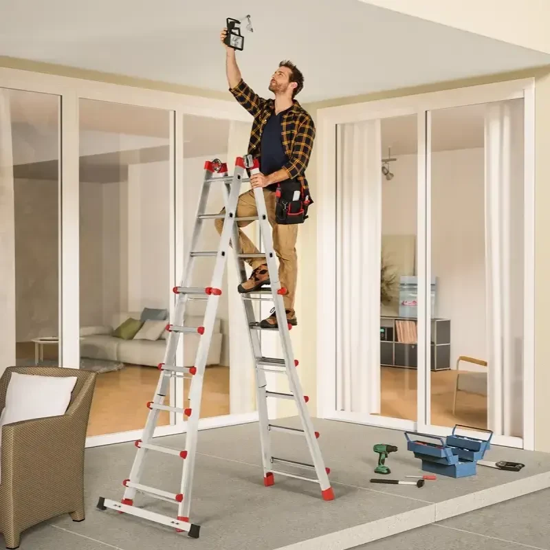 Hailo M80 4x5 Rung Ladder