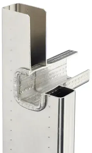 Hailo S80 ProfiStep duo stairs / aliuminio / 2x12 steps