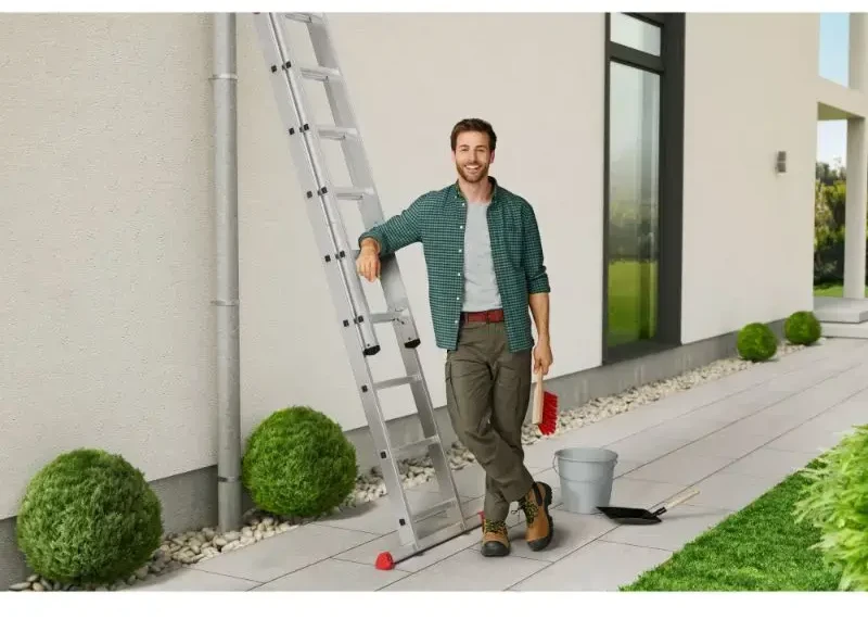 Hailo Universalios ištraukiamos kopėčios Hailo S80 ProfiStep Duo