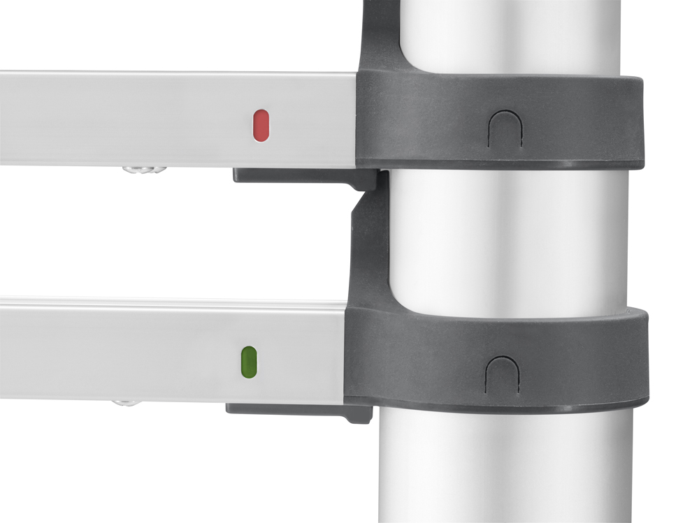 Hailo Teleskopinės kopėčios T80 FlexLine | aliuminis | 11 pakopų