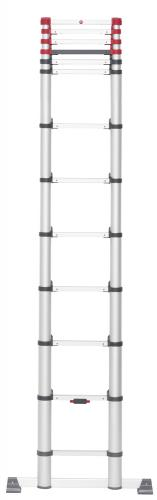Hailo Teleskopinės kopėčios T80 FlexLine | aliuminis | 13 pakopų