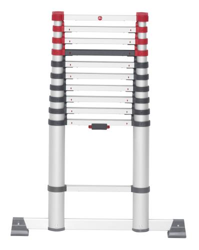 Hailo Teleskopinės kopėčios T80 FlexLine | aliuminis | 11 pakopų