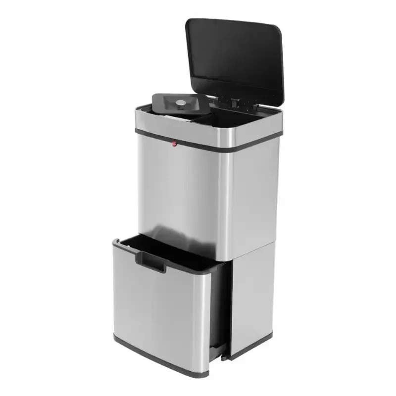 Hailo atliekų rūšiavimo sistema Öko Vario XL / 2x25L / nerūdijantis plienas