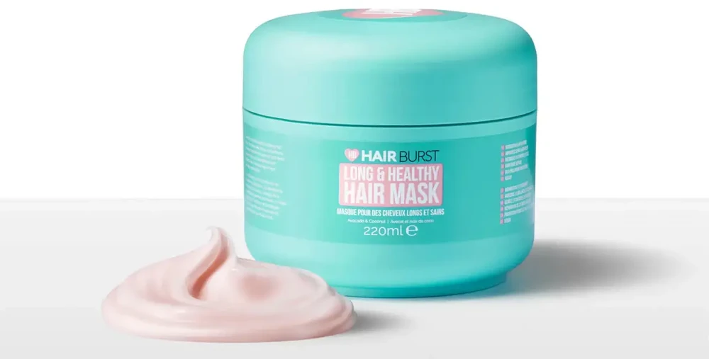 „Hairburst“ ilgų ir sveikų plaukų kaukė (plaukų kaukė), 220 ml