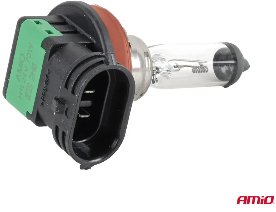Halogeninė lemputė H11 24V 70W PGJ19-2 AMIO-05022