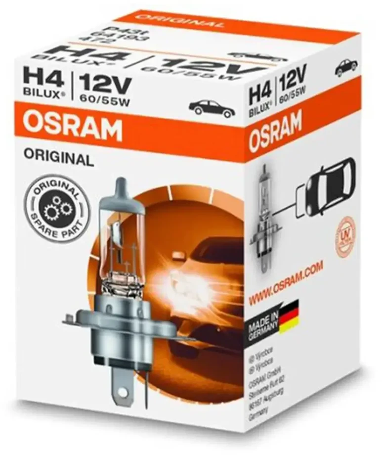 Originali Osram lemputė, H4, 60/55W, P43t 64193