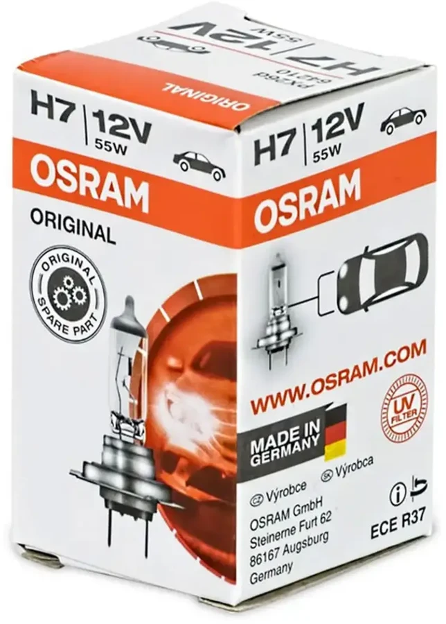 Emos Osram lemputė Original , H7, 55W, PX26d 64210