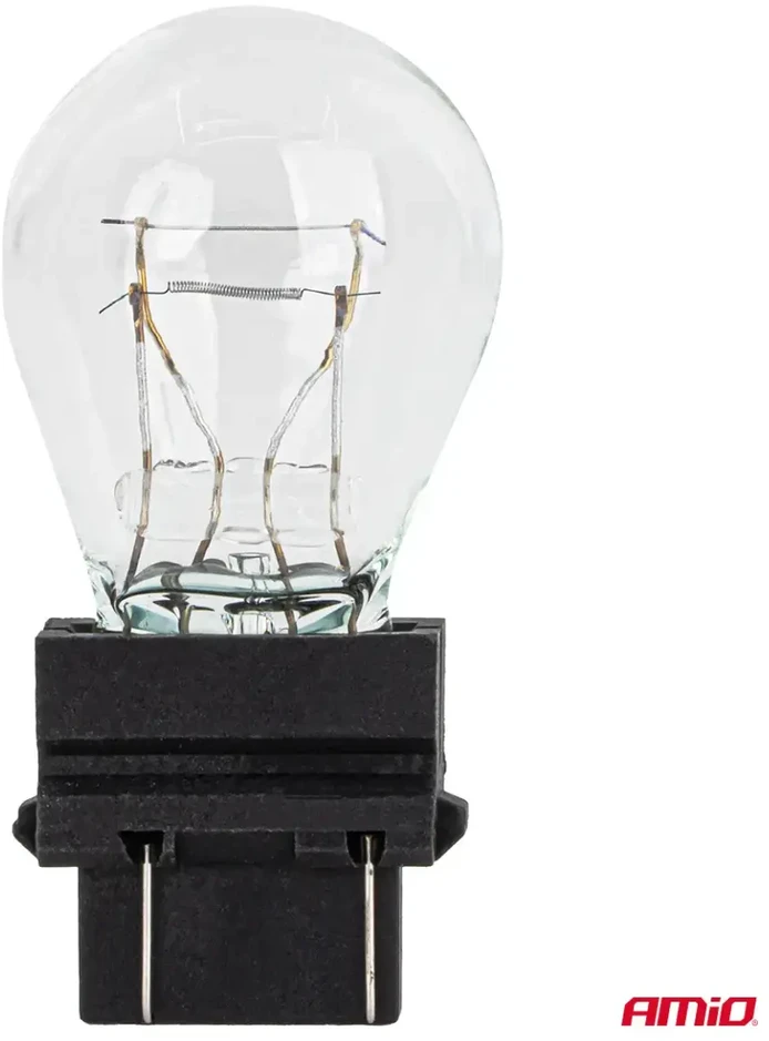 Halogeninės lemputės P27/7W 12V 27/7W W2.5x16Q 10 vnt. amio-04513
