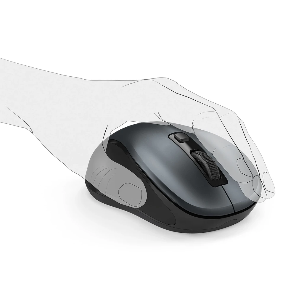 Pelė Hama Canosa V2 antracito Bluetooth