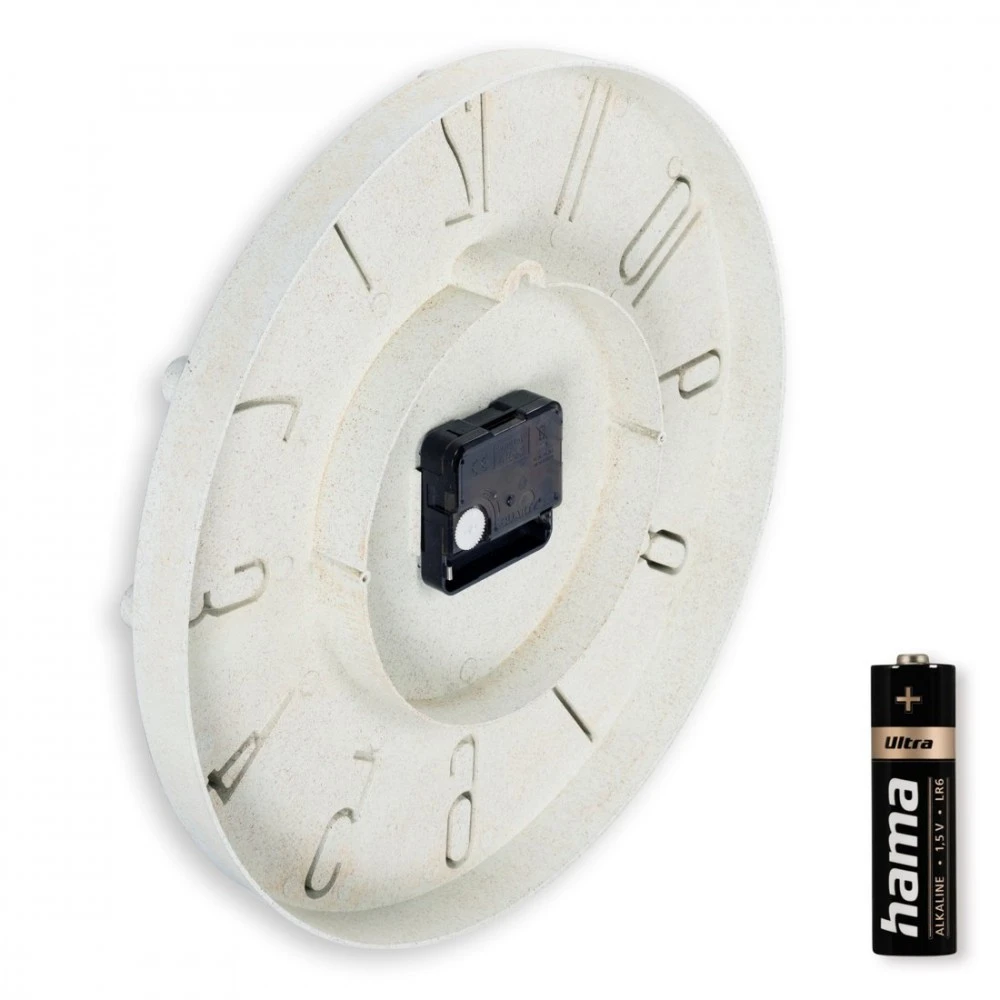 Hama Laikrodis ścienny 30cm Corfu Kreminis