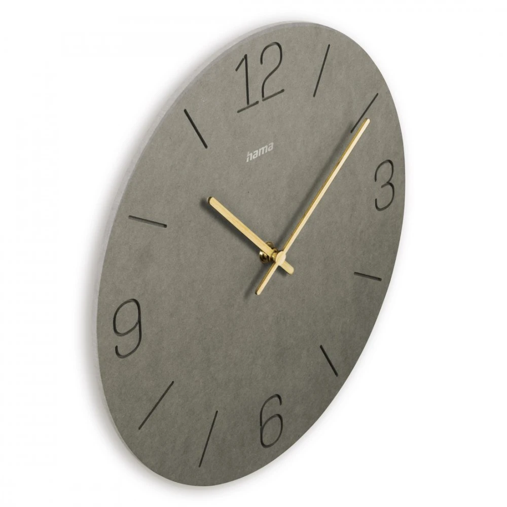 Hama Sieninis laikrodis, 30 cm, kreta, MDF