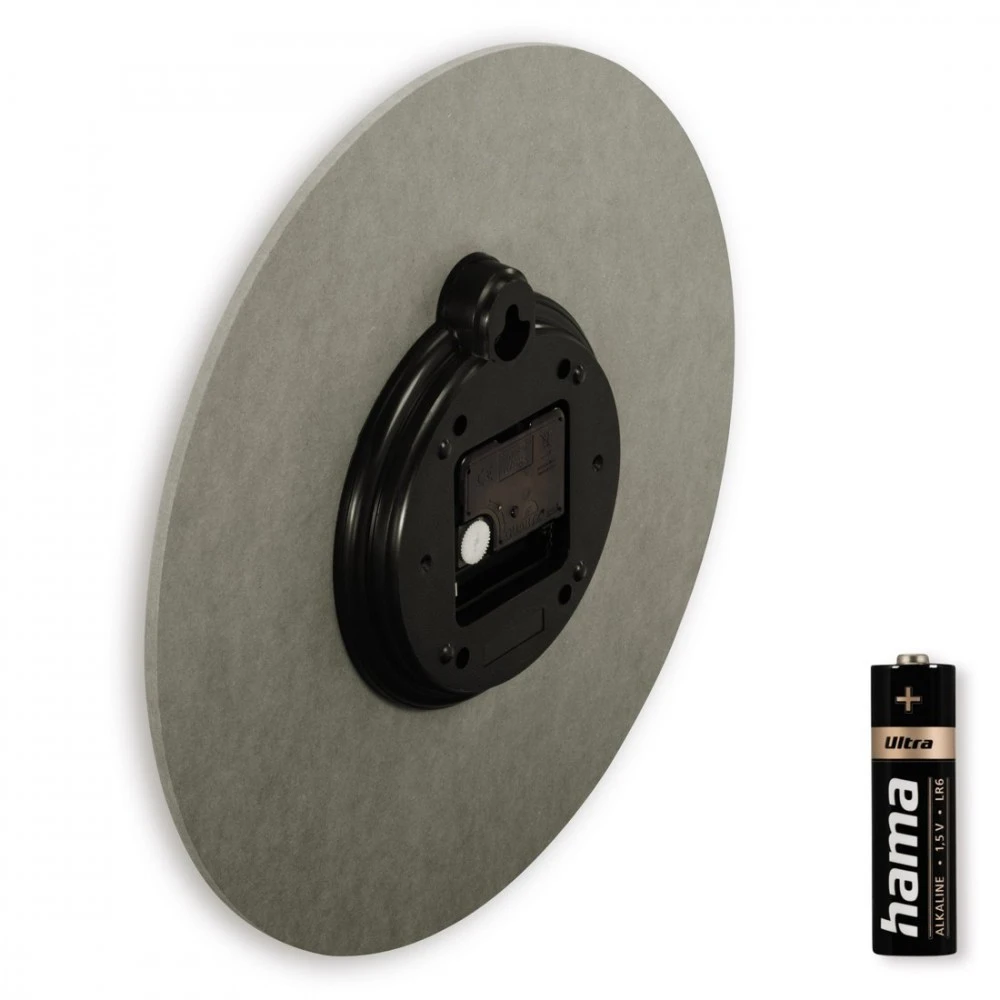 Hama Sieninis laikrodis, 30 cm, kreta, MDF